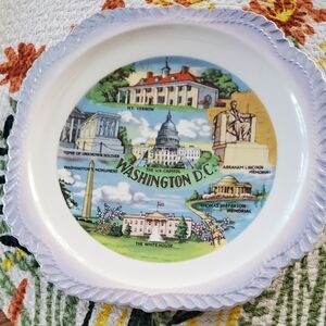 Washington D.C. Souvenir Plate